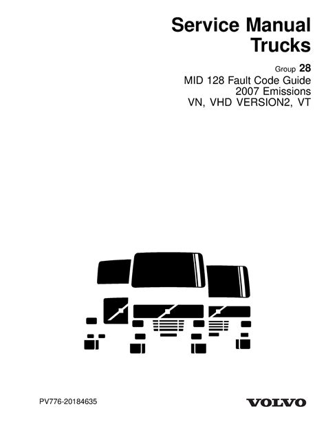 VN, VHD VERSION2, VT. . Mack mid 128 fault code guide